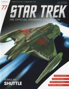Star Trek: The Official Starships Collection #77 Romulan Shuttle