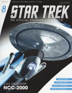 Star Trek: The Official Starships Collection #8 U.S.S. Excelsior NCC-2000