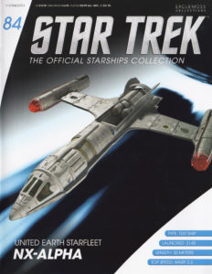 Star Trek: The Official Starships Collection #84 United Earth Starfleet NX-Alpha