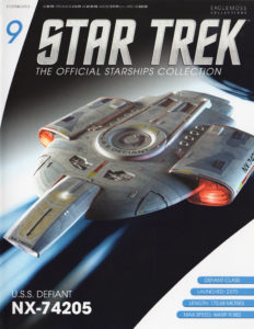 Star Trek: The Official Starships Collection #9 U.S.S. Defiant NX-74205