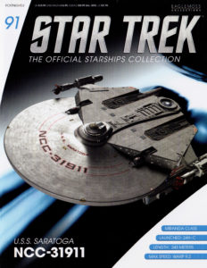 Star Trek: The Official Starships Collection #91 U.S.S. Saratoga NCC-31911