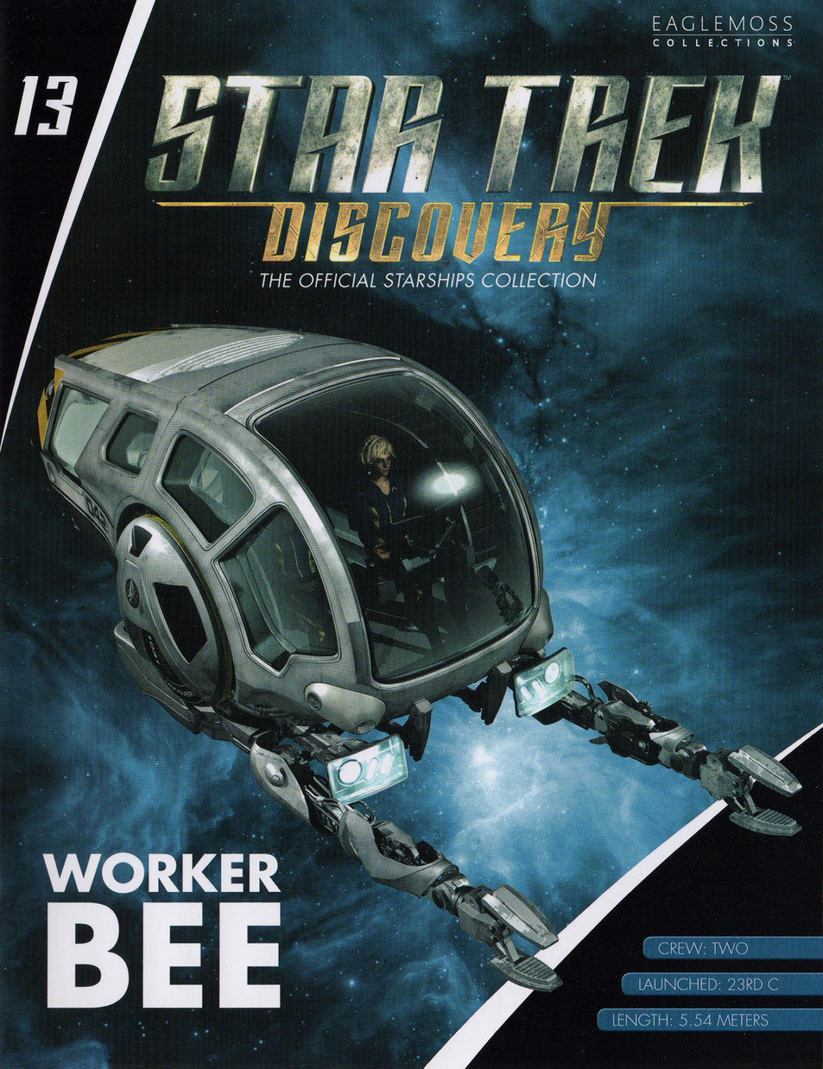 Star Trek Discovery Landing Pod Modell Mit Magazin - Eaglemoss Sammlerfigur Issue 23