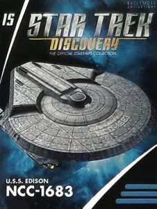 Star Trek: Discovery- The Official Starships Collection #15 U.S.S. Edison