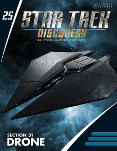 Star Trek: Discovery- The Official Starships Collection #25 Section 31 Drone