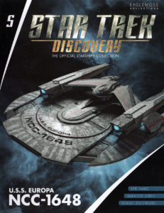 Star Trek: Discovery- The Official Starships Collection #5 U.S.S. Europa