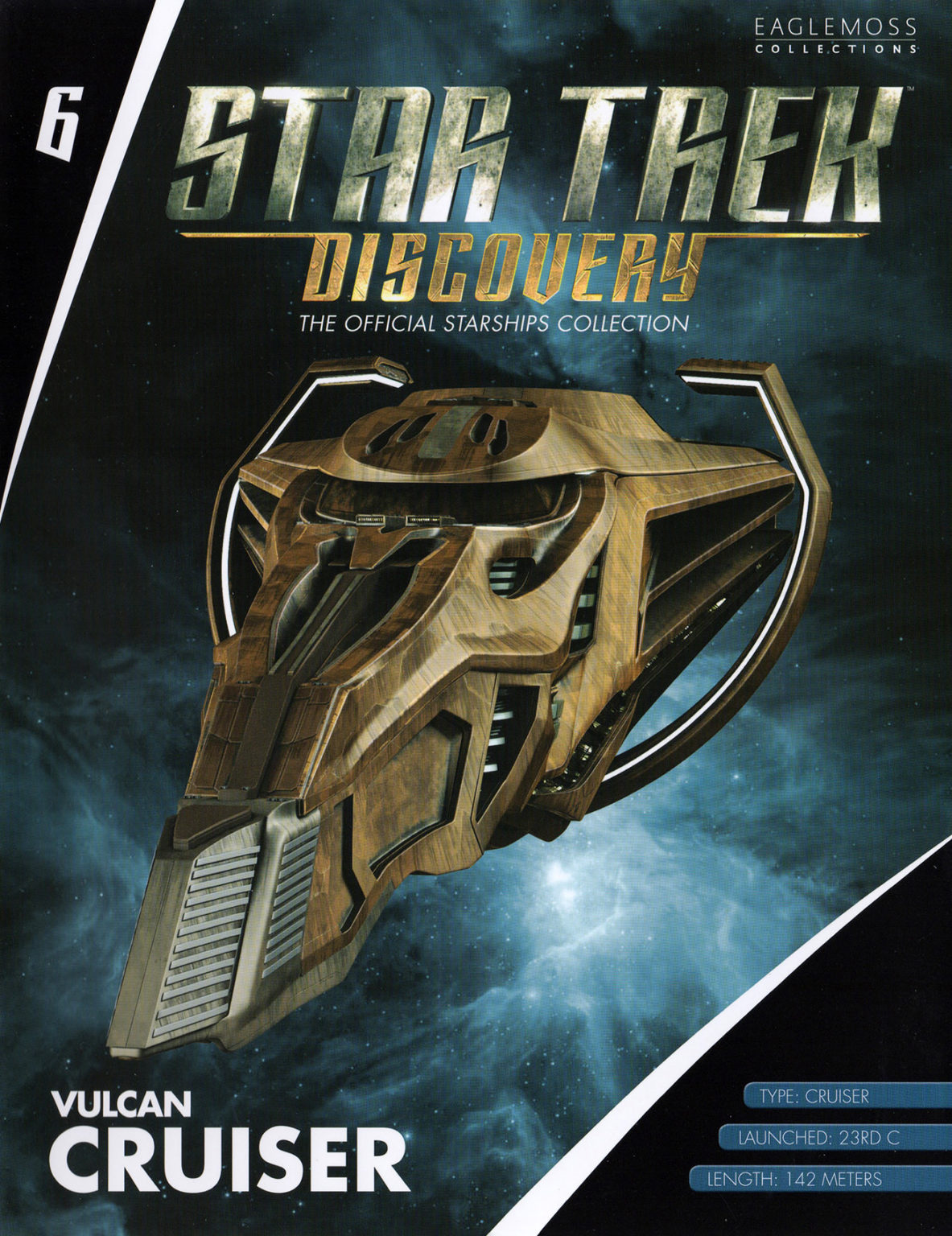Vaisseau Star Trek Avec Revue Star Trek Starships Magazine #134 : Vulcan - Magazine Avec Vaisseau Collectible Scellé