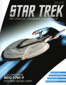 Star Trek: The Official Starships Collection Bonus #13b U.S.S. Enterprise NCC-1701-F (Star Trek Online)