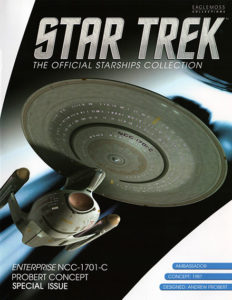 Star Trek: The Official Starships Collection Bonus #7 U.S.S. Enterprise NCC-1701-C (Probert Concept)