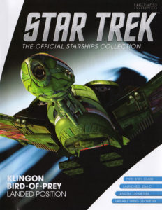 Star Trek: The Official Starships Collection Bonus #9 Klingon Bird-of-Prey (Landed)