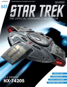 Star Trek: The Official Starships Collection Mirror #3 I.S.S. Defiant NX-74205