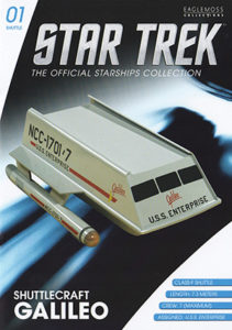 Star Trek: The Official Starships Collection Shuttlecraft #1 Galileo