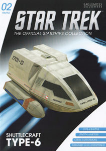 Star Trek: The Official Starships Collection Shuttlecraft #2 Type-6