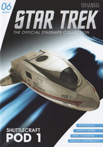 Star Trek: The Official Starships Collection Shuttlecraft #6 Pod 1