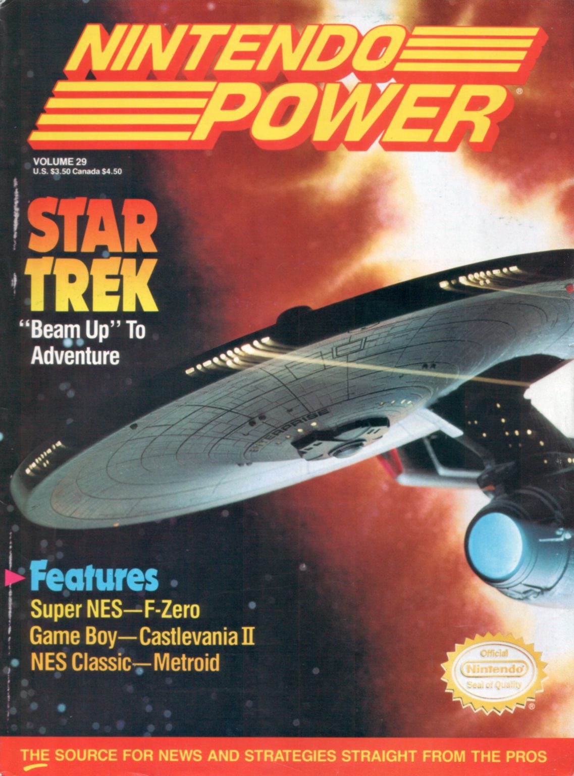 Nintendo power. Nintendo Power журнал. Nintendo Power 1991. Star Trek Nintendo обложка.