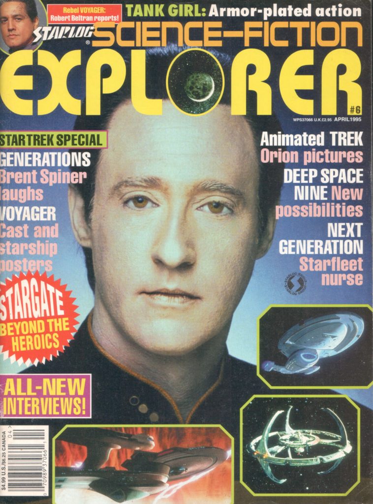 Starlog Science Fiction Explorer Star Trek Book Club