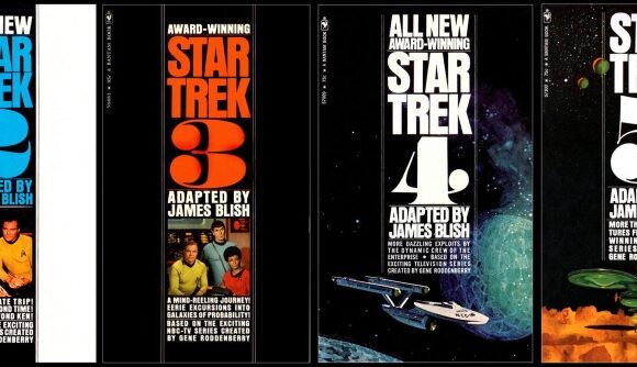 Tuesday Trekkin’: Old-school Star Trek book covers.