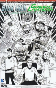 Star Trek / Green Lantern: The Spectrum War #1