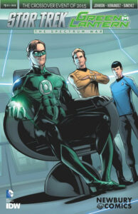 Star Trek / Green Lantern: The Spectrum War #1