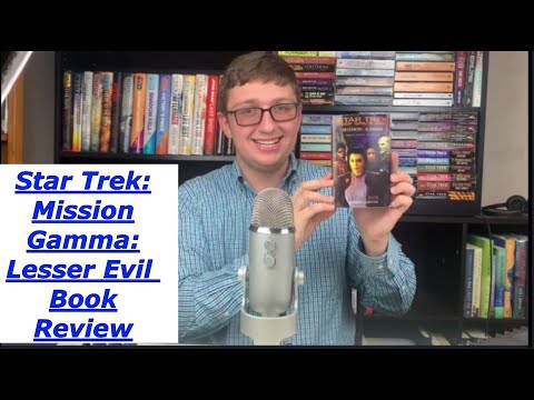 Star Trek Mission Gamma  Lesser Evil Book Review