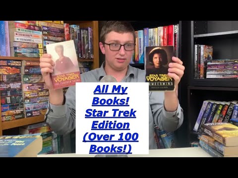 All My Books! Star Trek Edition Over 100 Books!