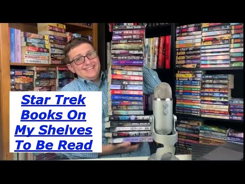 Star Trek Books On My Shelves To Be Read