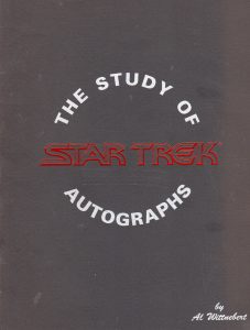 The Study of Star Trek Autographs
