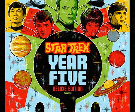 New Star Trek Book: “Star Trek: Year Five Deluxe Edition–Book One”
