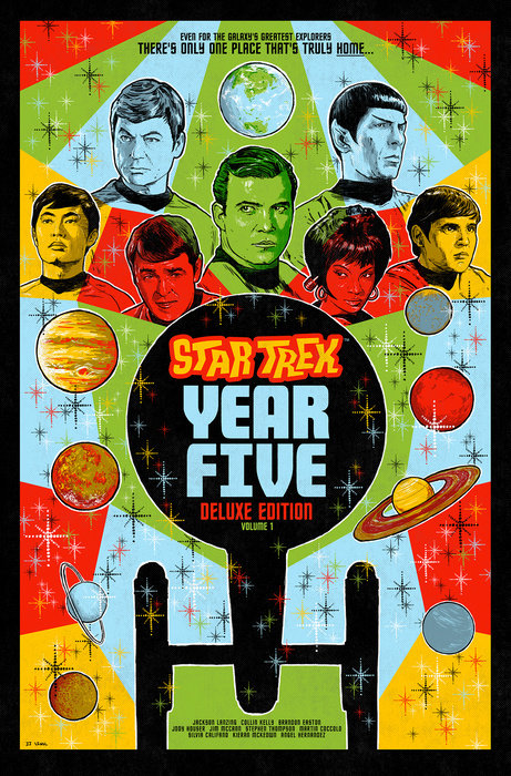 9798887240183 New Star Trek Book: Star Trek: Year Five Deluxe Edition–Book One
