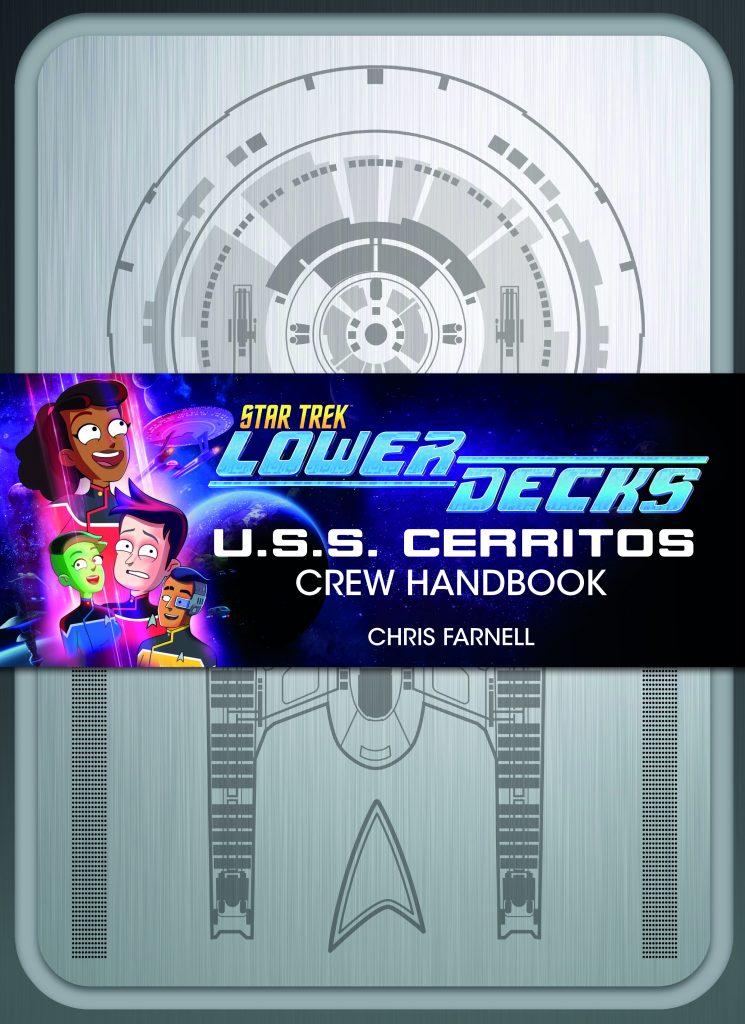 StarTrekLowerDecksCoverFRONT 745x1024 New Star Trek Book: Star Trek: Lower Decks – Crew Handbook