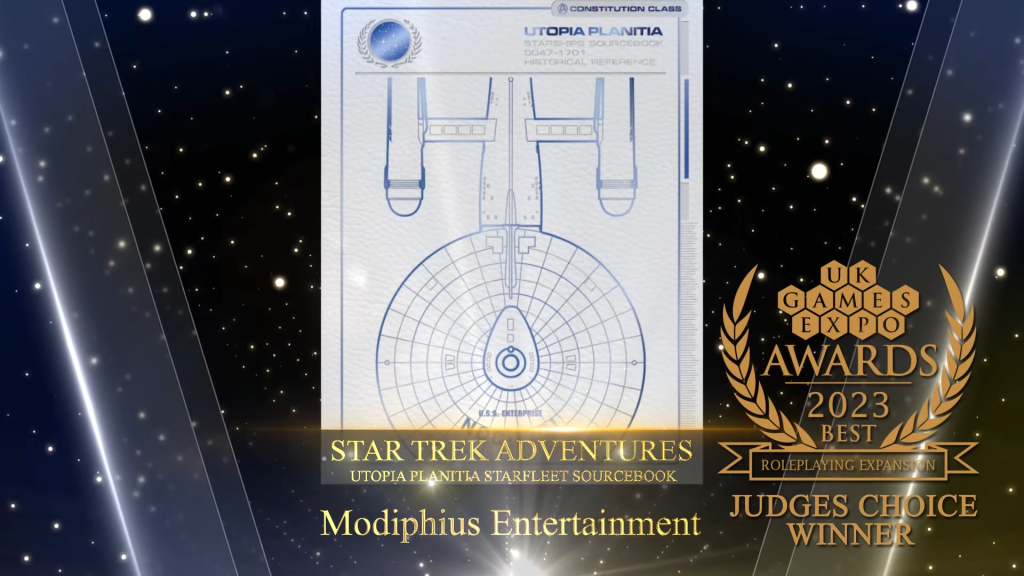 UK Games Expo 2023 Judges Choice Awards 2 47 screenshot 1024x576 Utopia Planitia Starfleet Sourcebook Wins UK Games Expo 2023 Judges Choice Award