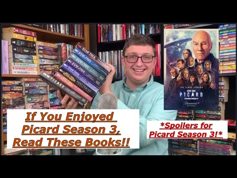 If You Liked Star Trek Picard Season 3, Read These Books!!!