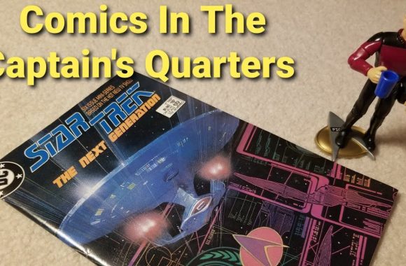 Star Trek: The Next Generation comic. Issue 1 of 6, Feb 88. Comics in the Captain’s Quarters