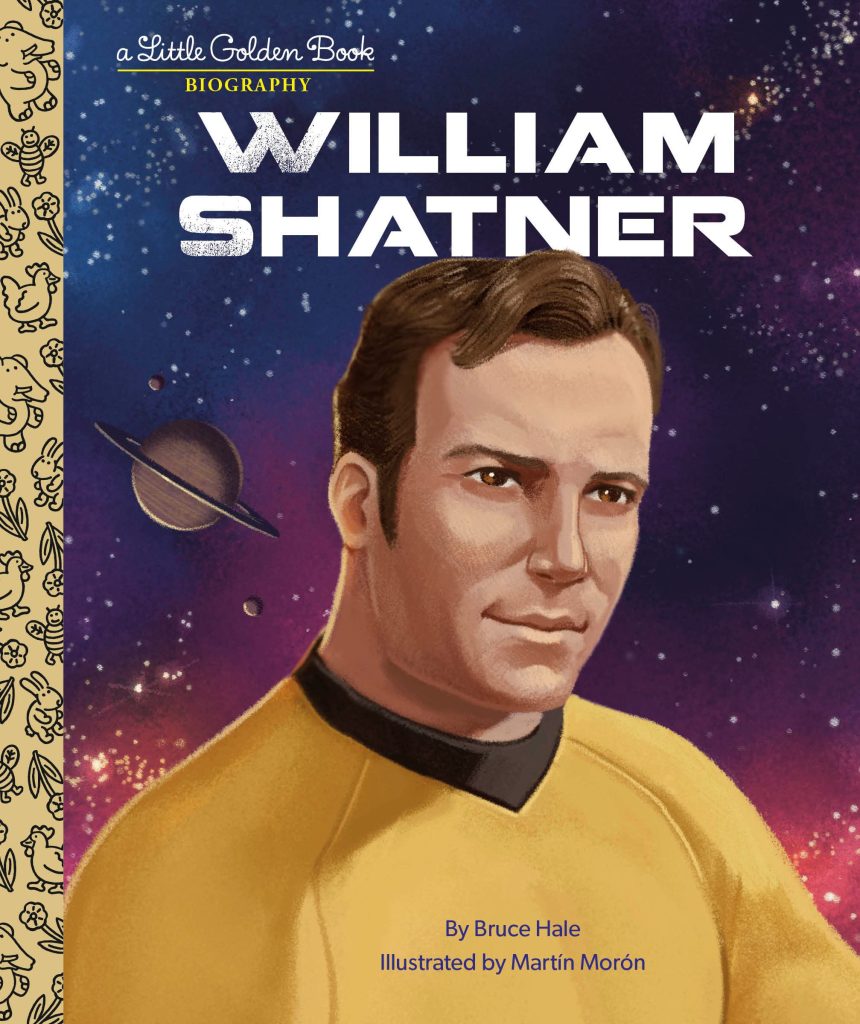 816ydcKOwL 860x1024 New Star Trek Book: William Shatner: A Little Golden Book Biography