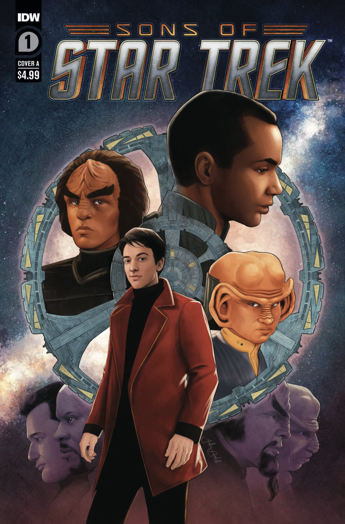 4f74b35d d57f 4267 ab74 aa69399bb5e2 ST SoST01 coverA 675x1024 New Star Trek Book: Star Trek: Sons of Star Trek #1
