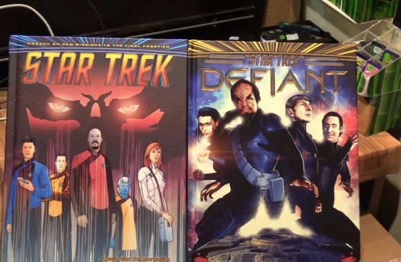 Star Trek Godshock and Defiant Hardcovers