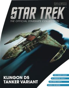 Star Trek: The Official Starships Collection Bonus #34 Klingon D5 Tanker Variant