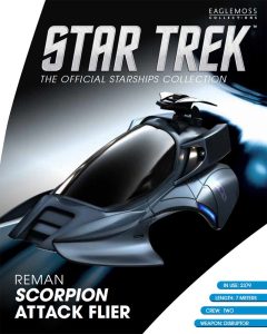 Star Trek: The Official Starships Collection Bonus #36 Reman Scorpion Attack Flier