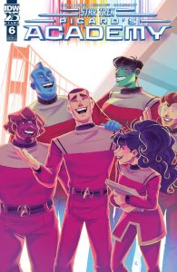 Previews of this week’s comics: “Star Trek: Defiant #12” and “Star Trek: Picard’s Academy #6”