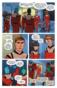 Previews of this week’s comics: “Star Trek: Defiant #12” and “Star Trek: Picard’s Academy #6”