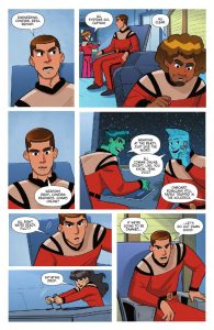 Previews of this week’s comics: “Star Trek: Defiant #12” and “Star Trek: Picard’s Academy #6”