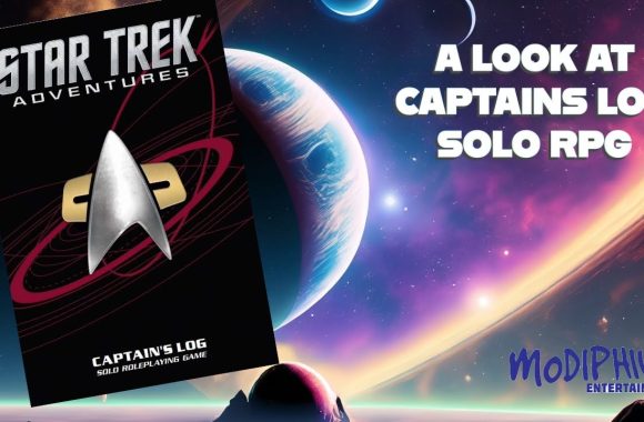 Unleash Your Inner Captain In Star Trek Adventures: Captain’s Log Solo Roleplaying Game!