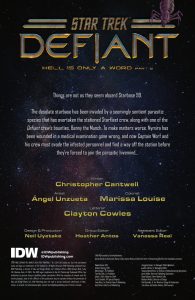 Preview of “Star Trek: Defiant #13”