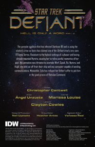 Preview of “Star Trek: Defiant #14”