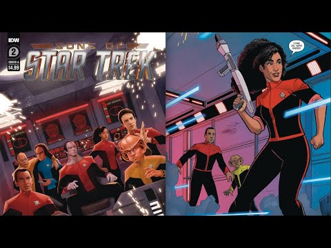 STAR TREK Comics- IDW Sons of Star Trek Mini-Series