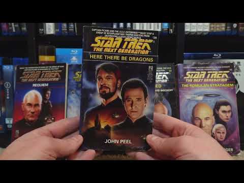 Star Trek TNG ‘Here There Be Dragons’ novel