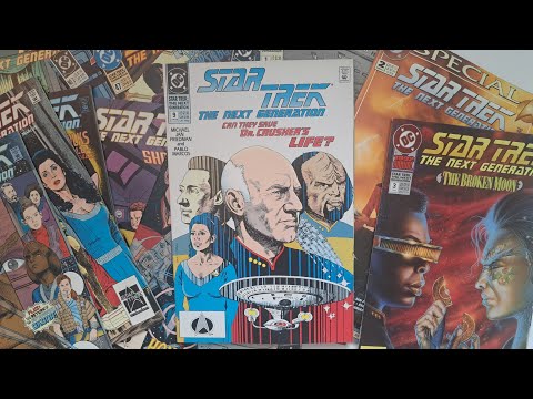 STAR TREK: THE NEXT GENERATION DC Comics HAUL!
