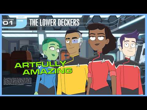 The Art of Star Trek: Lower Decks from IDW Comics