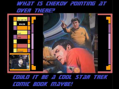 Checking out some Star Trek Comics!