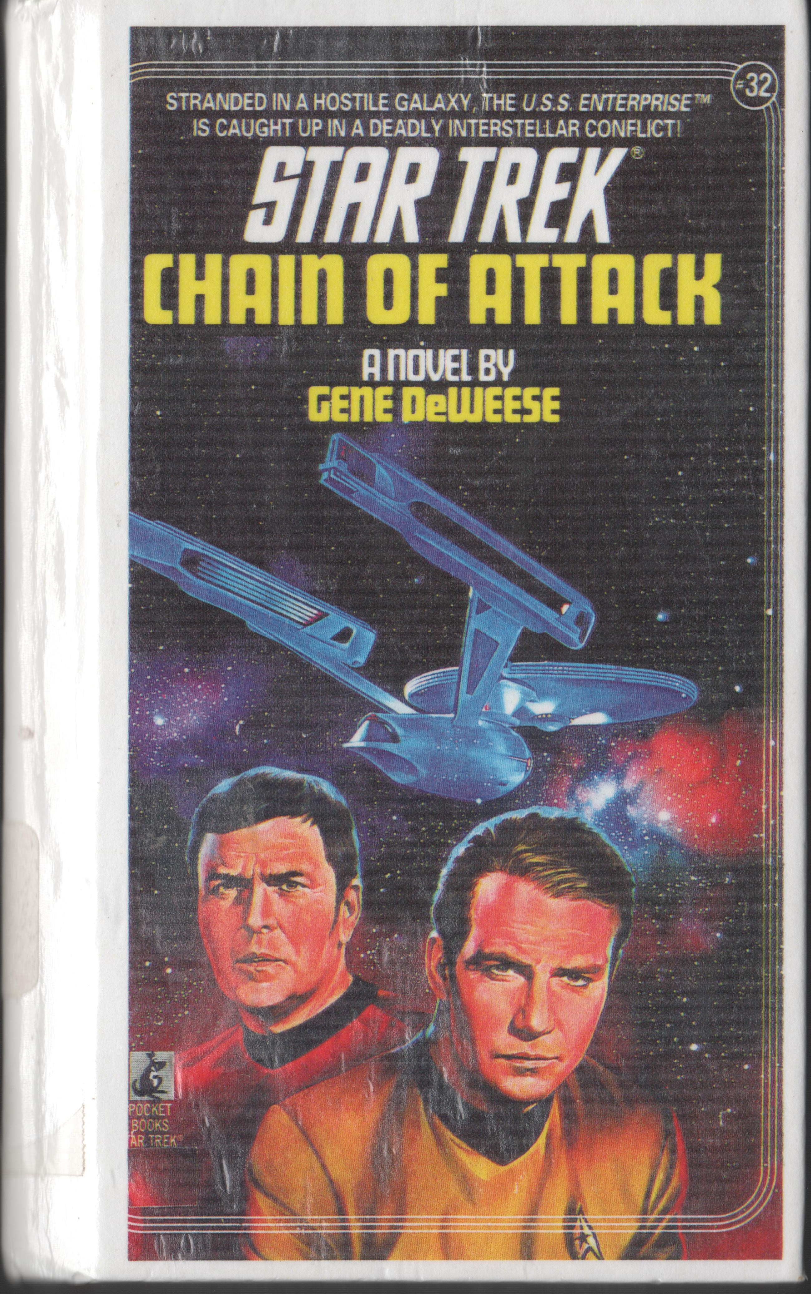 Star Trek 32 Chain of Attack Library Edition