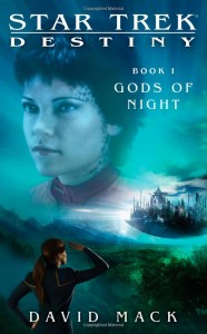 star trek destiny book 1 gods of night COVER 186x300 Star Trek Book Deal Alert!  Star Trek: Destiny Series for only 99 cents each!